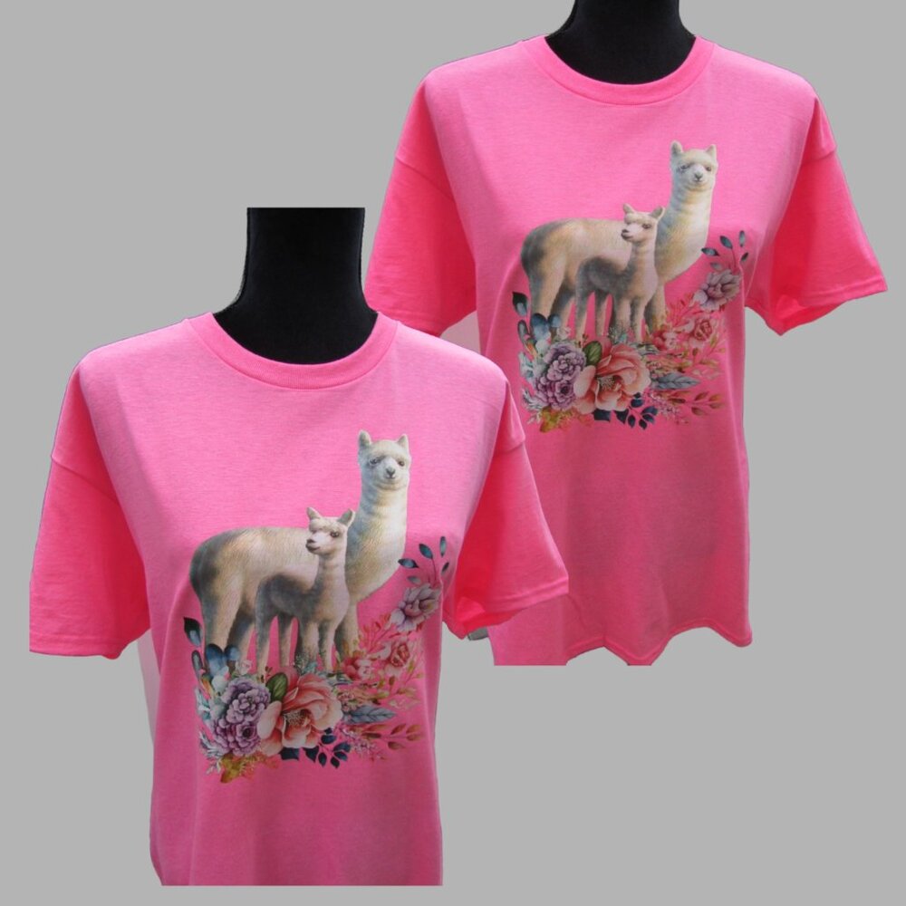 Womens TShirt Alpaca Design